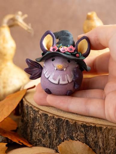 Tiny Bat Figure