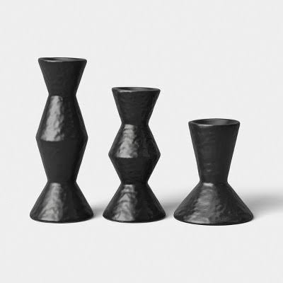 Obsidian Taper Holder
