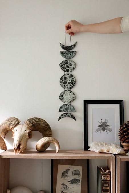 Moon Phase Wall Disc