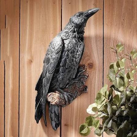 Raven Perch Figure