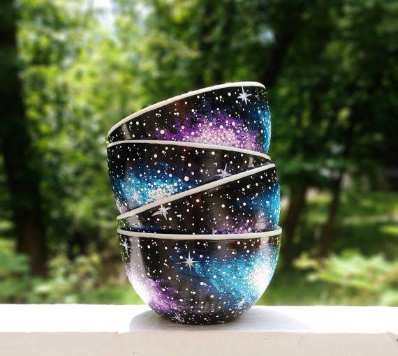 Night Sky Soup Bowl