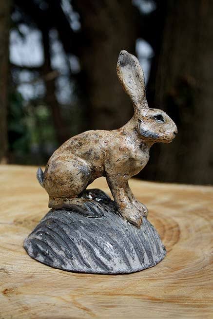 Hare At Dusk Figure