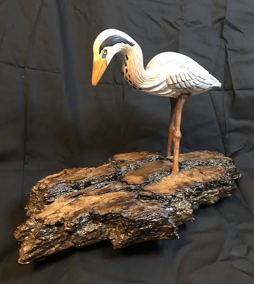 Night Heron Figurine