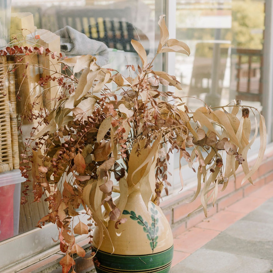 Ink Glaze Bulb Vase